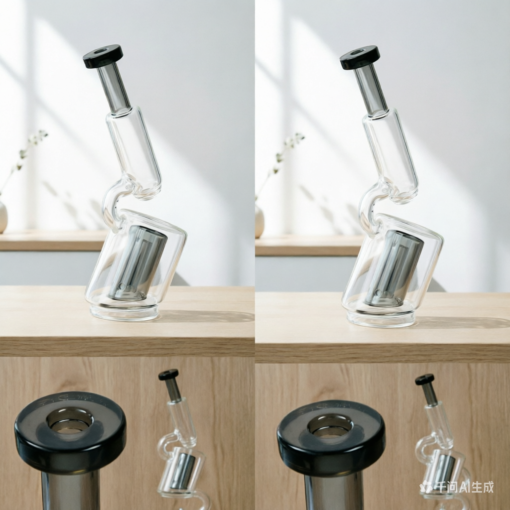 Premium Replacement Glass Bubbler for Puffco Peak & Peak Pro – High-Performance Dab Rig Attachment